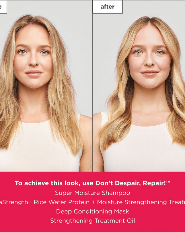 A weekly deep conditioning mask that balances protein and moisture to strengthen and repair dry and damaged hair.