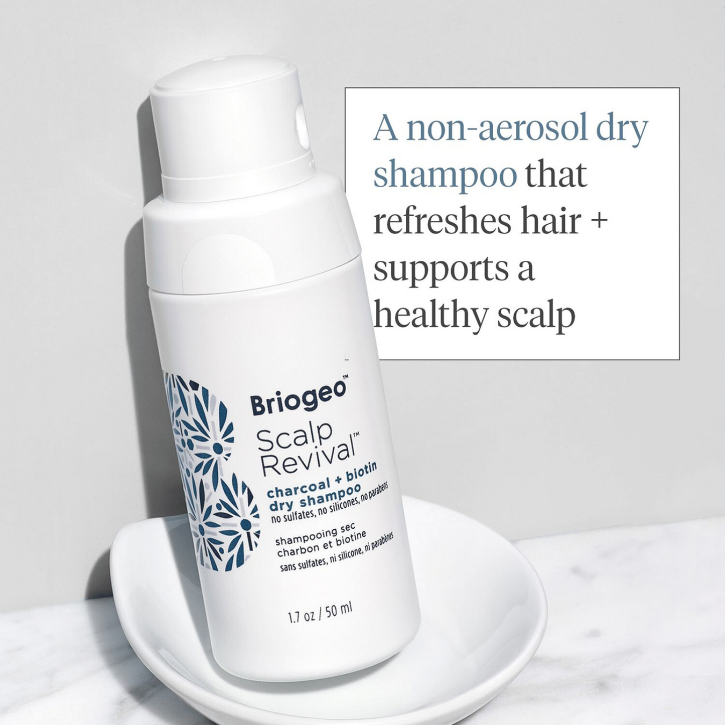 Briogeo -Scalp Revival Charcoal + Biotin Dry Shampoo