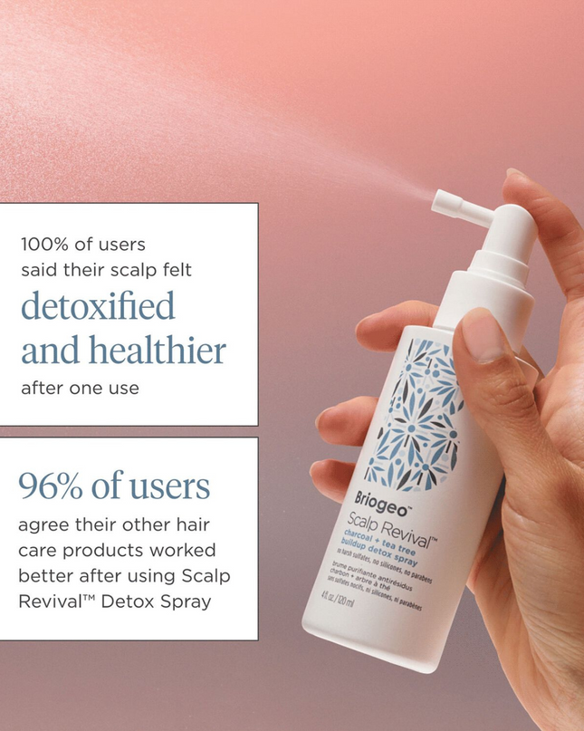 A scalp exfoliating pre-wash treatment that gently eliminates product buildup and dry shampoo scalp congestion for a more effective cleanse.