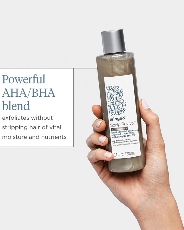 A dandruff relief shampoo that helps eliminate and prevent the recurrence of scalp itching, irritation, redness, and flaking due to dandruff, psoriasis, and seborrheic dermatitis.