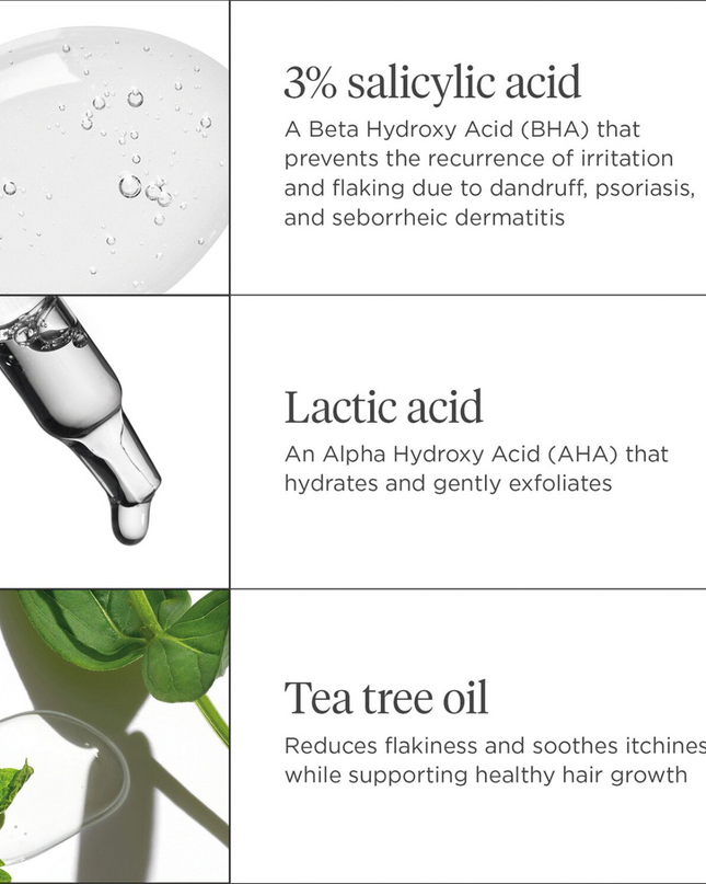 A dandruff relief shampoo that helps eliminate and prevent the recurrence of scalp itching, irritation, redness, and flaking due to dandruff, psoriasis, and seborrheic dermatitis.