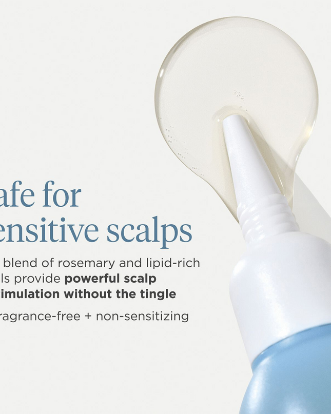 A hair and scalp pre-wash treatment formulated with biomimetic lipid-rich oils and vitamins that strengthen the skin’s moisture barrier while deeply nourishing the hair. Rosemary oil, tea tree oil, and bisabolol help soothe a dry scalp and create a balanced environment to support healthy hair.