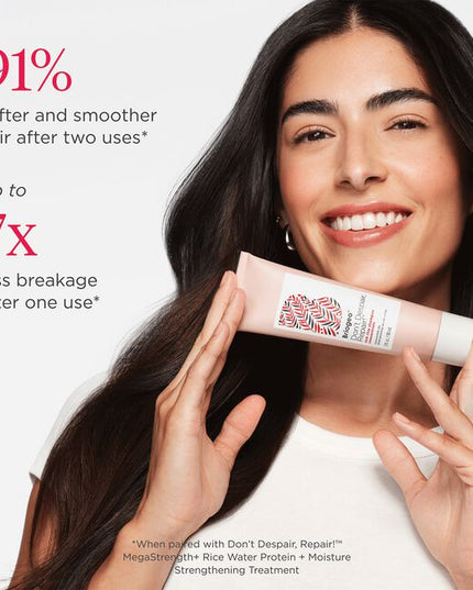 A concentrated water-activated treatment shampoo that gently cleanses severely damaged hair while replenishing it with vital nutrients.