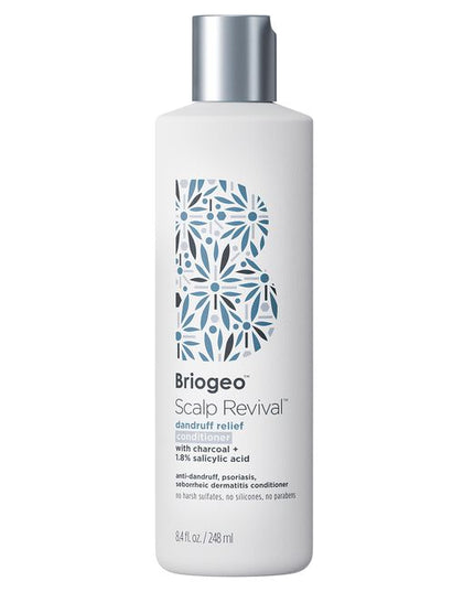 A clean, naturally derived, and silicone-free anti-dandruff conditioner that targets scalp flaking + itching, while providing root to tip moisture.