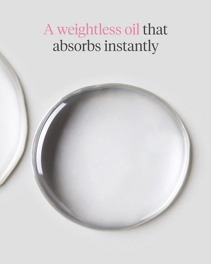 A silicone-free multitasking hair oil that protects, smooths, moisturizes and adds subtle shine to fine hair without weighing it down. Using 99% naturally derived ingredients, this versatile oil enhances fine to medium hair with weightless moisture, a soft, subtle glow, and a frizz-free finish. Heat + humidity protection combine with a featherweight texture to allow for wet or dry styling without damage to delicate strands.