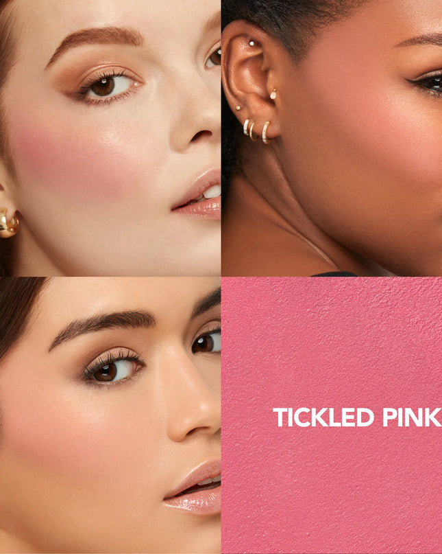 This cutting-edge blush combines the ease of a cream, the finish of a powder and our advanced plumping technology that’s clinically shown to visibly plump cheeks. A perfect blend of matte &amp; radiant, the airy texture blends like a dream, leaving cheeks with a hazy wash of medium buildable color and a diffused, cloud-like finish. Cruelty free.