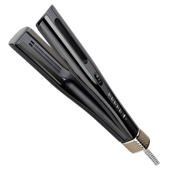 The CHI Lava AirGlide Multistyler combines advanced CHI Lava Technology with powerful airflow and precision heating to deliver salon-quality results in one sleek, all-in-one tool. Designed with Volcanic Lava-infused plates and a high-speed 106,900 RPM motor, it offers fast drying and frizz-free styling with minimized heat damage.