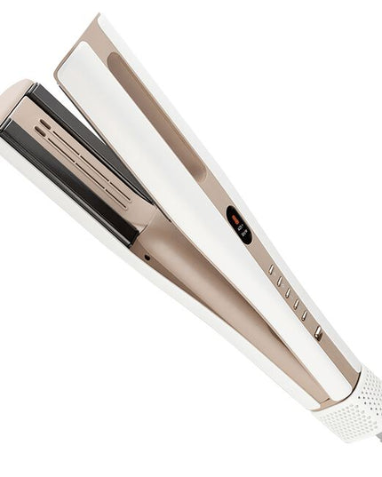 The CHI Lava® AirGlide Multistyler combines advanced CHI Lava Technology with powerful airflow and precision heating to deliver salon-quality results in one sleek, all-in-one tool. Designed with Volcanic Lava-infused plates and a high-speed 106,900 RPM motor, it offers fast drying and frizz-free styling with minimized heat damage.