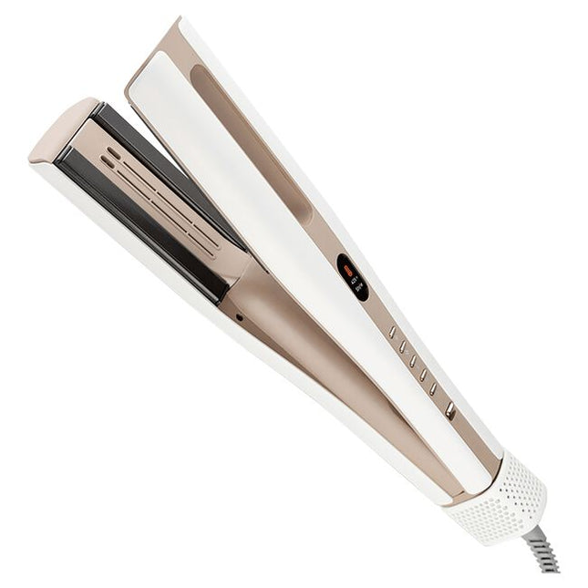 The CHI Lava® AirGlide Multistyler combines advanced CHI Lava Technology with powerful airflow and precision heating to deliver salon-quality results in one sleek, all-in-one tool. Designed with Volcanic Lava-infused plates and a high-speed 106,900 RPM motor, it offers fast drying and frizz-free styling with minimized heat damage.