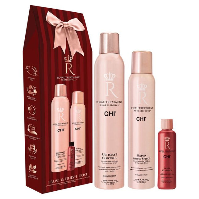 High-end haircare system designed to provide the final touches to your client’s hair to cover all your styling needs. Styling and finishing products to express your creativity and style. Whether your style is avant-garde or classic and sleek, this line offers versatility and range across different hair types and textures.