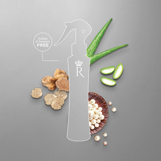 Frizz Tamer and Water Repellent. This lightweight no-heat required spray forms a protective shield on hair, sealing the cuticle to lock in moisture. It smooths strands to prevent frizz and provides a stunning high-shine finish.