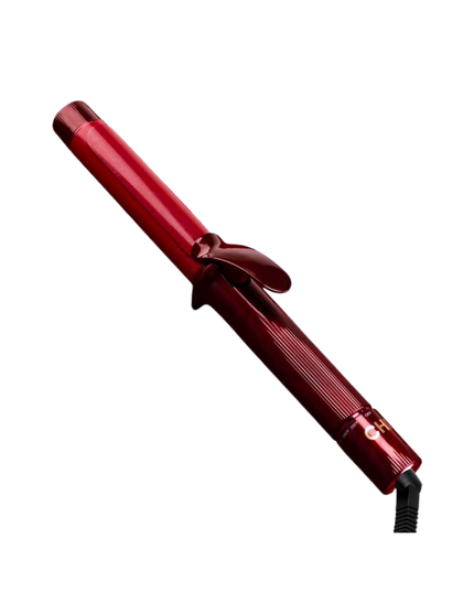 Celebrating 40 years of CHI innovation, this 1.25” Curling Iron is a tribute to CHI's Ruby Anniversary—a mile stone representing passion, strength, and lasting beauty. From CHI's ground breaking ceramic roots to the evolution of CHI LAVA Advanced Technology, this tool reflects four decades of progress. The fusion of CHI Ceramic and Volcanic Lava delivers consistent, even heat for smooth, voluminous curls with enhanced shine—honoring the past while styling the future.