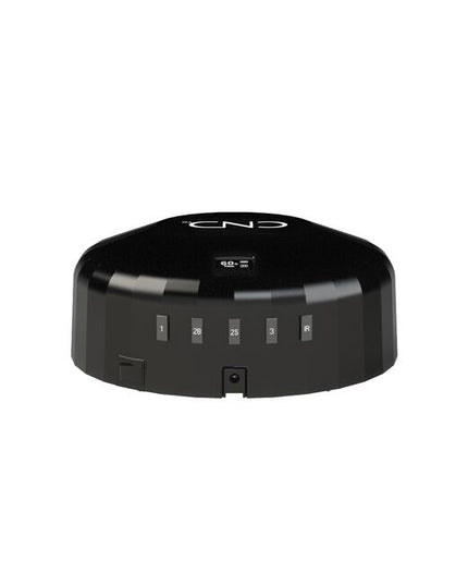 An advanced nail lamp designed to cure all CND™ light‑curable systems cures with no UV LED light. New VISIBLE LIGHT TECHNOLOGY™ precisely cures CND™ products for service longevity without using UV LED diodes.