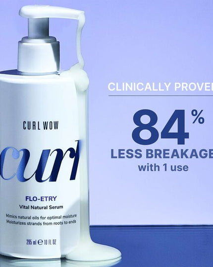 A serum that supplements natural oils lacking in curly and coily hair for instantly silky, defined, frizz-free results. Rich-oil blend moisturizes strands from root to tip for instantly plump, plush, juicy curls. No weight or greasy feel!