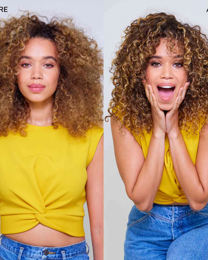 100% Clean Shampoo with Root-Locking Technology.
Residue-free, sulfate-free formula helps anchor hair to prevent shedding + reduce breakage.