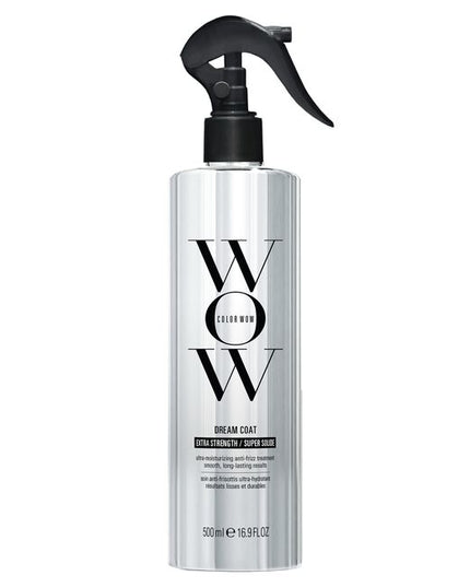 Powerful, ultra-moisturizing, anti-frizz treatment keeps dry/dehydrated hair and coily/curly hair glassy-smooth, straight and frizz-resistant through 3-4 shampoos.