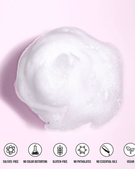 A super safe, gentle way to volumize fine, thin, limp, flat hair. This futuristic foam technology adds weightless mass to each strand without disturbing the cuticle so hair stays glossy, feels silky and super thick. Instant sexy, super-sized bombshell volume without dehydrating, dulling or weighing hair down.