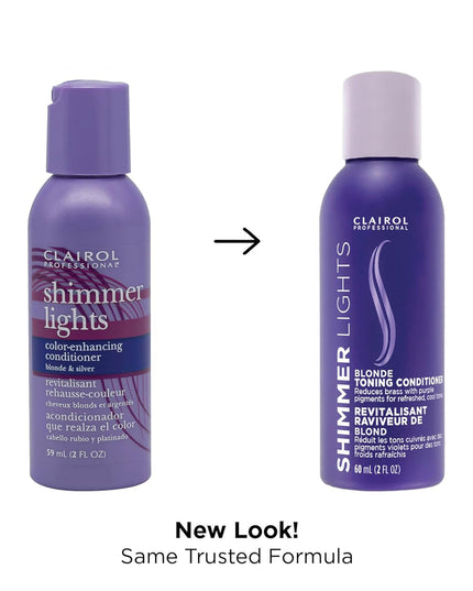 SHIMMER LIGHTS Conditioner Blonde Silver is a rich blend of emollients moisturizers and color refreshers that renews faded highlights and brightens gray hair.