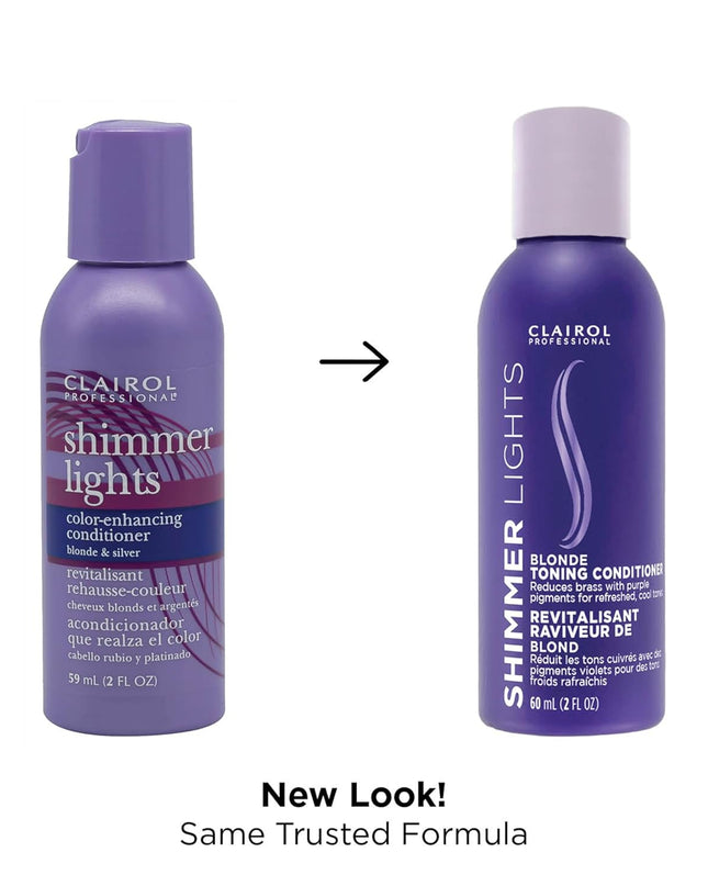 SHIMMER LIGHTS Conditioner Blonde Silver is a rich blend of emollients moisturizers and color refreshers that renews faded highlights and brightens gray hair.