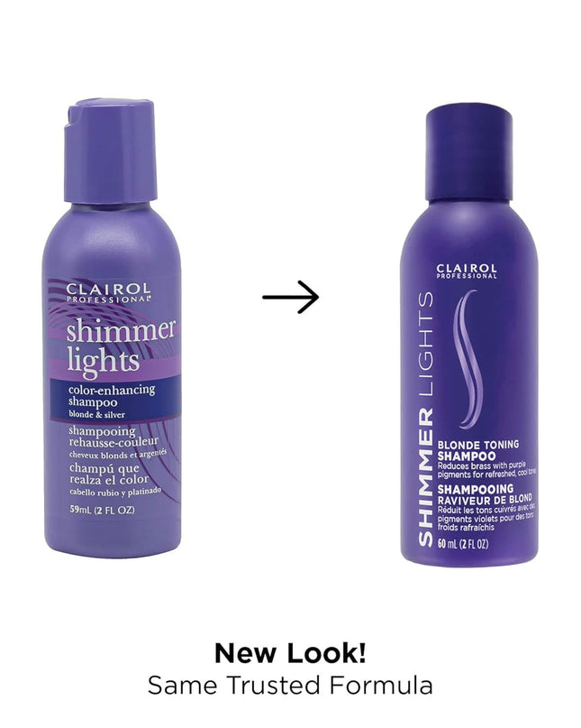 SHIMMER LIGHTS Shampoo Blonde Silver is an award-winning, protein-enriched color enhancing shampoo that tones down brassiness on blonde or gray hair.