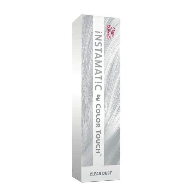 Create the latest looks quickly and easily with Wella Color Touch Instamatic hair color gloss. This mildly oxidizing, professional demi-permanent hair color finish gives a temporary, delicate matte gloss and muted shine for a diffused color effect. Color Touch Instamatic technology, created with a fine blend of color pigments, allows this demi-permanent hair gloss to provide hair with a professional on-trend finish.