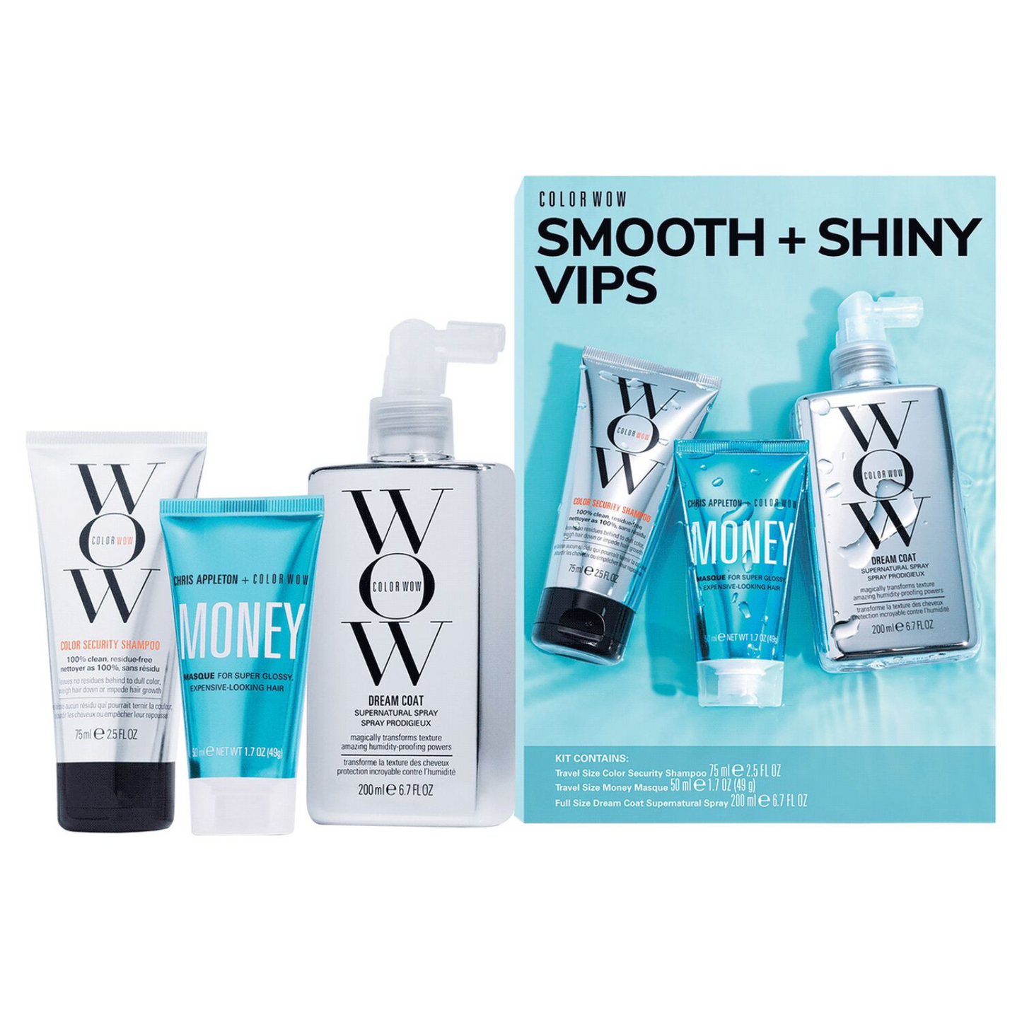 Color Wow - Smooth + Shiny VIPs Holiday Kit