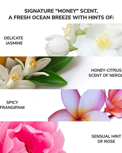 Money Laundering Shampoo contains nature’s most notorious water-grabbing and hydrating ingredients, Hyaluronic Acid plus four nutrient-rich marine algae. This gentle wash delivers a surge of hydration, leaving the hair and scalp in optimal condition, strands looking supple, super-healthy and shiny.