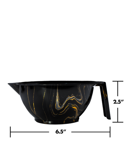 Where precision and style collide, The Midnight Lux Bowls are crafted in a sleek, deep hue and bring a touch of luxe to your coloring ritual. The perfectly curved edges make mixing and applying color smooth and seamless, while the non-slip base ensures stability during every process. With every mix, you’ll feel the magic of Midnight Lux—because your color deserves more than just a bowl.