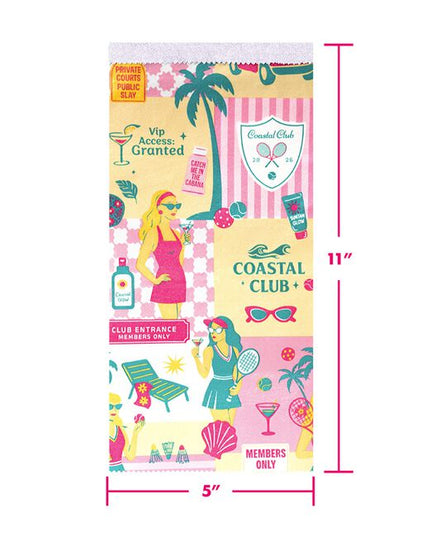 Say hello to Coastal Club, where every highlight is members only and your glow is always on the list. Think cabana vibes, tennis court chic, and sun drenched cocktails with the girls, this foil is all about effortless glam with pro level performance. From bold blondes to sun kissed highlights, every application feels like a poolside cocktail, effortless, elevated, and just the right amount of glam. Join the club. Flawless color looks good on you. Graceful. Glamorous. Game ready. This is Coastal Club.