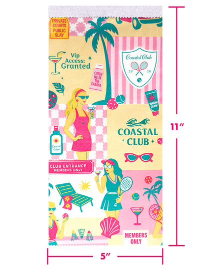 Say hello to Coastal Club, where every highlight is members only and your glow is always on the list. Think cabana vibes, tennis court chic, and sun drenched cocktails with the girls, this foil is all about effortless glam with pro level performance. From bold blondes to sun kissed highlights, every application feels like a poolside cocktail, effortless, elevated, and just the right amount of glam.