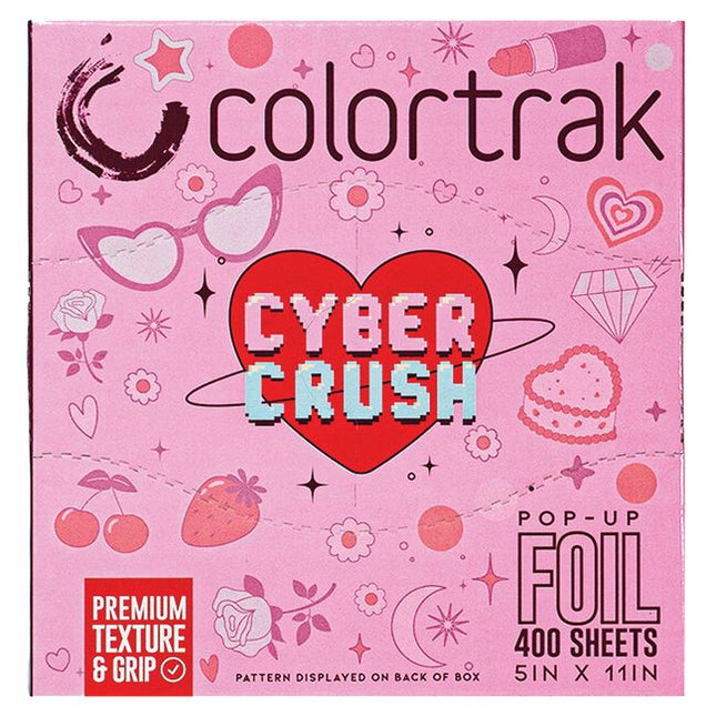 Say hello to Cybercrush—where Y2K nostalgia meets bold color energy. This funky foil is more than a pretty print—it’s a full-on vibe. With a smooth pop-up design for easy grip and flawless placement, each sheet delivers max saturation and serious hold. Think chrome dreams, butterfly clips, and high-gloss highlights—because your color game deserves a foil that’s just as iconic. Go big, go bold, go Cybercrush.