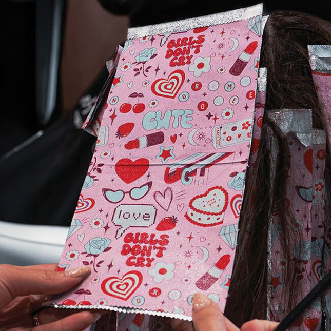 Say hello to Cybercrush—where Y2K nostalgia meets bold color energy. This funky foil is more than a pretty print—it’s a full-on vibe. With a smooth pop-up design for easy grip and flawless placement, each sheet delivers max saturation and serious hold. Think chrome dreams, butterfly clips, and high-gloss highlights—because your color game deserves a foil that’s just as iconic. Go big, go bold, go Cybercrush.