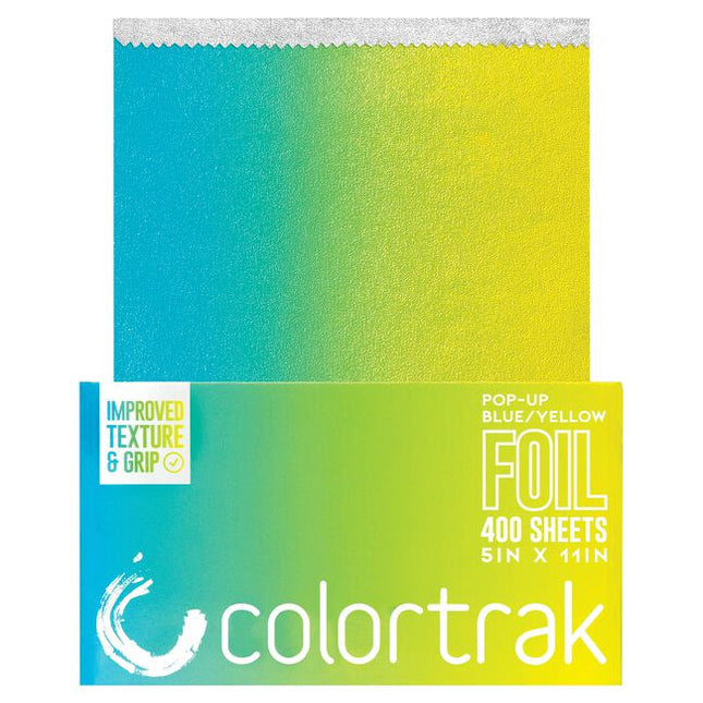 Prepare to surf the spectrum of hues with the all-new Colortrak Gradient Foils! Whether you're seeking a soft whisper of purple to pink, a bold declaration of pink to yellow, or the vibrant transition of green to yellow, these hair foils are your stylistic ace up the sleeve.