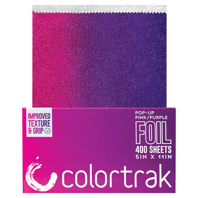 Prepare to surf the spectrum of hues with the all-new Colortrak Gradient Foils! Whether you're seeking a soft whisper of purple to pink, a bold declaration of pink to yellow, or the vibrant transition of green to yellow, these hair foils are your stylistic ace up the sleeve.