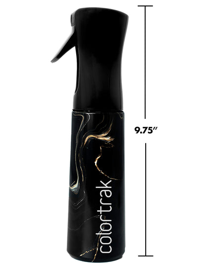 Where precision meets style, the Midnight Lux Spray Bottle elevates your styling game. Designed in a sleek, deep hue, it adds a touch of luxe to your station. The ultra-fine mist ensures even distribution, giving you complete control for flawless results every time. With a comfortable grip and consistent spray, every spritz feels like magic—because your craft deserves more than just a bottle.