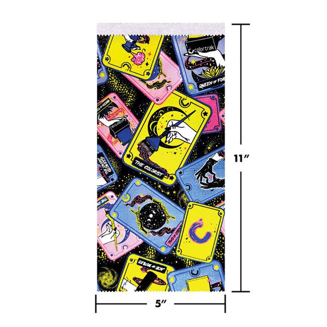 Step into the mystical realm of hair artistry with Tarotrak! Infused with the enchanting energy of Tarot, this foil guides your creative process like a trusted deck—revealing vibrant colors, bold styles, and transformative looks with every session. Let the symbols of intuition, creativity, and transformation inspire your work as you craft hair that feels as magical as it looks. The cards don’t lie—the future is fabulous hair!