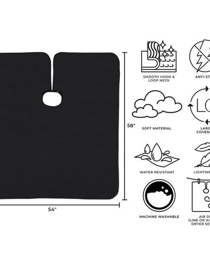 The color black is always a winner. Cricket’s ALWAYS BLACK APPAREL SERIES is made out of breathable, super soft material that has been treated to protect the hairstylist and their clients in comfort and style. High quality, that you can trust, with features that make all the difference, like the unique, low profile hook and loop style cape closure – super smooth!