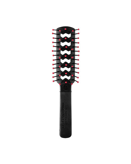 Quick Drying for On-the-Go: The Static Free Mini Fast Flo Vent Brush is expertly designed to dry hair quickly, making it an essential tool for travel and busy lifestyles. Its compact size fits well into any bag for easy, on-the-go styling.