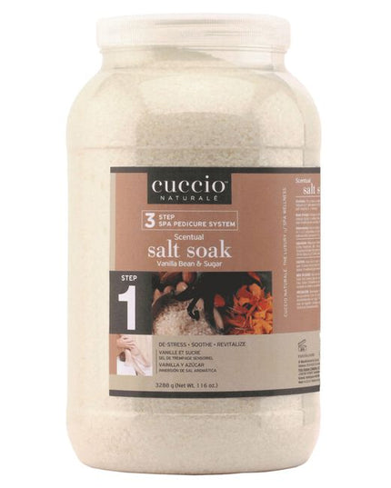 This luxury sea salt soak helps to take away stress and inspire the senses! The perfect combination of magnesium sulfate and sea salt works to clarify and refresh simultaneously. Cleanse, hydrate and soothe the skin on hands, feet or body. Vanilla Bean contains antioxidant properties while sugar is naturally hydrating.