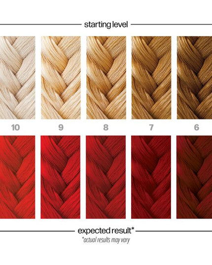 Vibrant and long lasting semi-permanent colors designed to fade gradually. Use each color on its own or intermix for a custom creation. For all hair types. Deeper tones can fade up to 45 washes, lighter tones can fade up to 25.