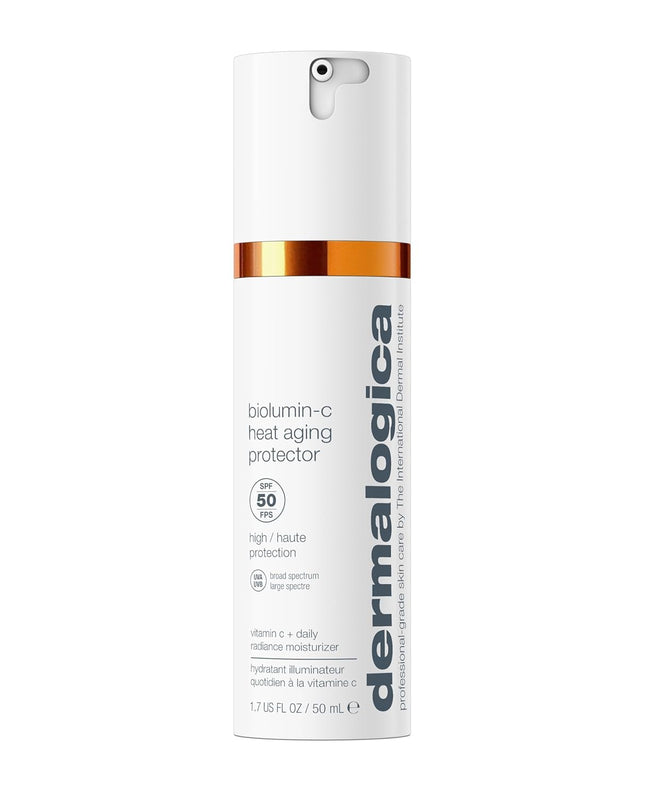 Daily moisturizer with SPF 50 helps defend against signs of skin aging from UVA/UVB rays.