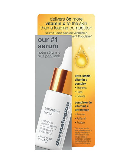 A high-performance Vitamin C serum that works with skin’s own defenses to brighten and firm. Advanced bio-technology fuses ultra-stable Vitamin C and Palmitoyl Tripeptide-5, helping to dramatically reduce the appearance of fine lines and wrinkles.