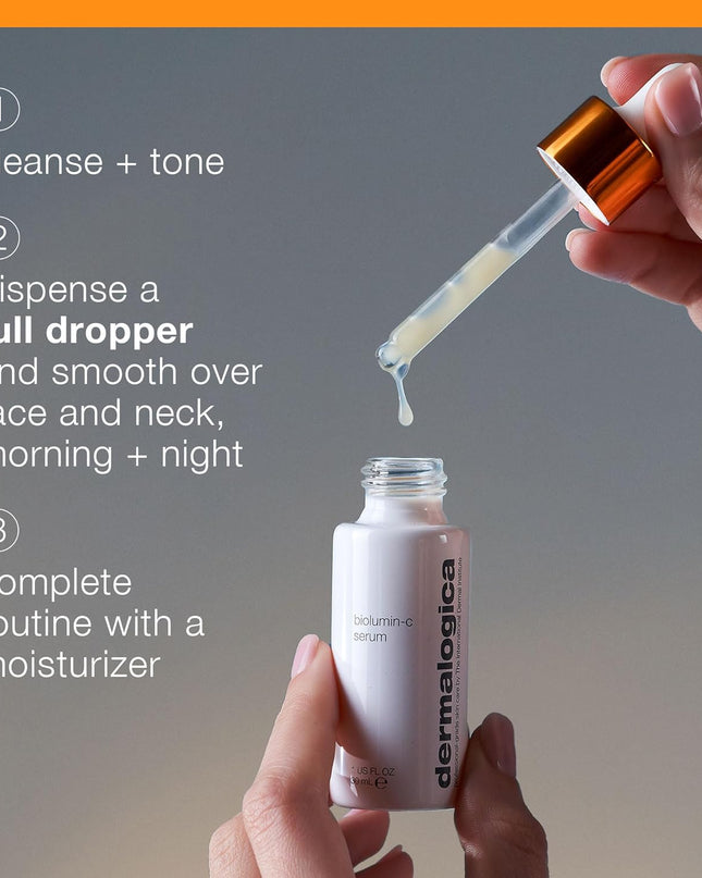 A high-performance Vitamin C serum that works with skin’s own defenses to brighten and firm. Advanced bio-technology fuses ultra-stable Vitamin C and Palmitoyl Tripeptide-5, helping to dramatically reduce the appearance of fine lines and wrinkles.