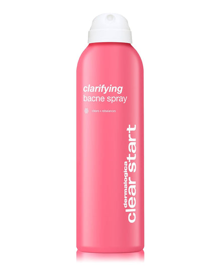 This blemish-fighting body spray acts fast on those hard-to-reach areas to help clear clogged pores and minimize future body breakouts. The refreshing mist even disperses upside down so you’ll never miss a spot. 