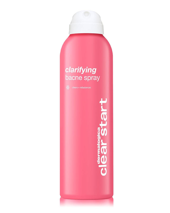 This blemish-fighting body spray acts fast on those hard-to-reach areas to help clear clogged pores and minimize future body breakouts. The refreshing mist even disperses upside down so you’ll never miss a spot. 