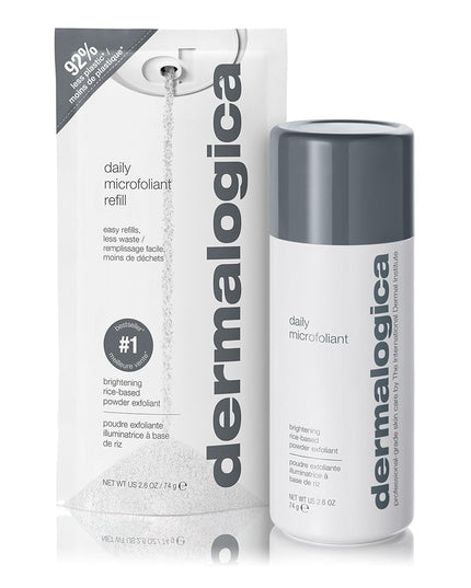 Achieve brighter, smoother skin every day with this iconic exfoliating powder. Rice-based powder activates upon contact with water, releasing Papain, Salicylic Acid and Rice Enzymes to polish skin to perfection. A Skin Brightening Complex of Rice Bran (including Phytic Acid), White Tea, and Licorice helps balance uneven skin tone while a soothing blend of Colloidal Oatmeal and Allantoin helps calm skin. Gentle enough for daily use.