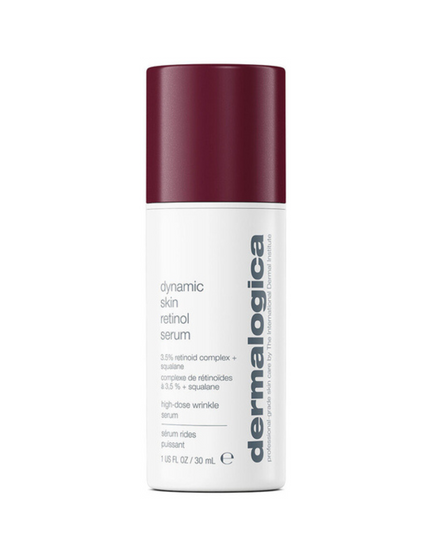 Our high-dose, fast-acting multi-retinoid with booster technology helps reverse the appearance of wrinkles, retexturize skin and minimize the appearance of pores, and even skin tone.