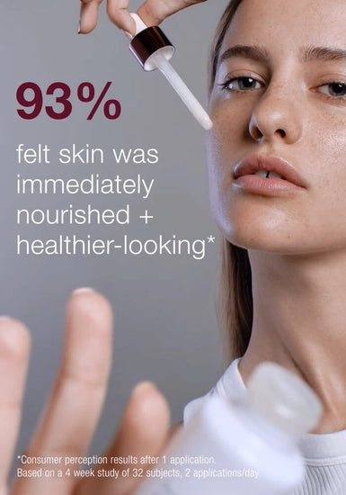 Age stronger - nourishing multi-defense serum builds barrier resilience to enhance endurance against skin-aging triggers.