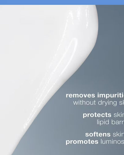 This cleanser is light, creamy, and actively nourishes while removing impurities.