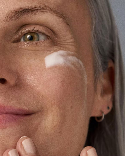 This cleanser is light, creamy, and actively nourishes while removing impurities.